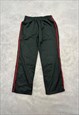 VINTAGE NIKE TRACK PANTS ELASTICATED WAIST JOGGERS