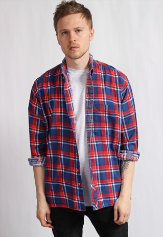 VINTAGE SKATER FLANNEL SHIRT