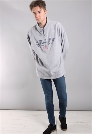 VINTAGE RALPH LAUREN 1/4 ZIP SWEATSHIRT