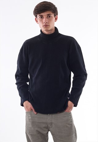 VINTAGE LEVIS TURTLENECK SWEATER 90S BLACK