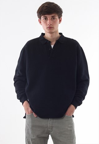 VINTAGE VALENTINO PULLOVER SWEATER 90S BLACK