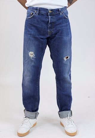 VINTAGE CARHARTT BLUE JEANS