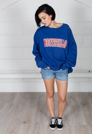 VINTAGE MONTEVALO OVERSIZED UNISEX SWEATSHIRT