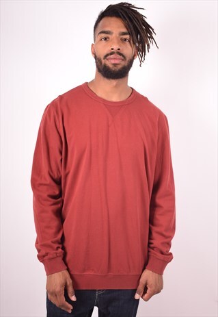 WRANGLER MENS VINTAGE SWEATSHIRT JUMPER XXL BROWN 90S