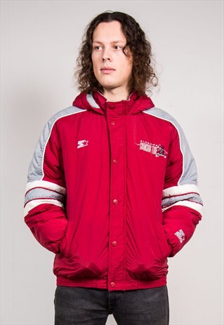 VINTAGE 90'S STARTER ALABAMA CRIMSON TIDE COAT JACKET