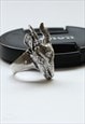 SILVER GOAT RING UNISEX