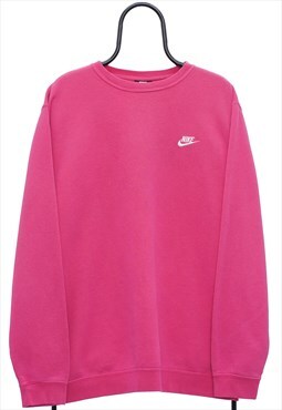 Vintage Nike Pink Sweatshirt Womens