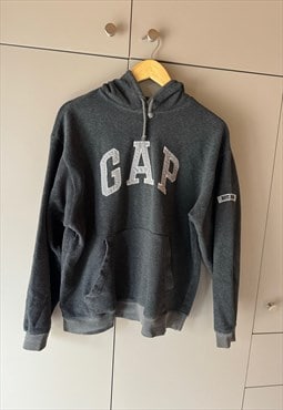 GAP Vintage Gray Fleece Hoodie. Size S