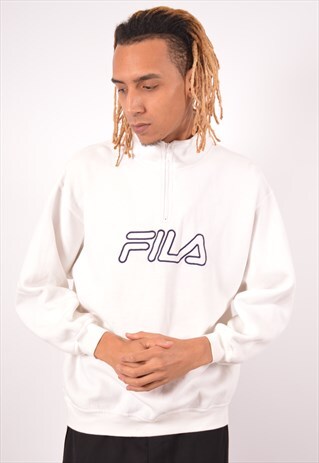 white fila jumper