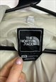 WHITE NORTH FACE HYVENT JACKET WOMENS MEDIUM