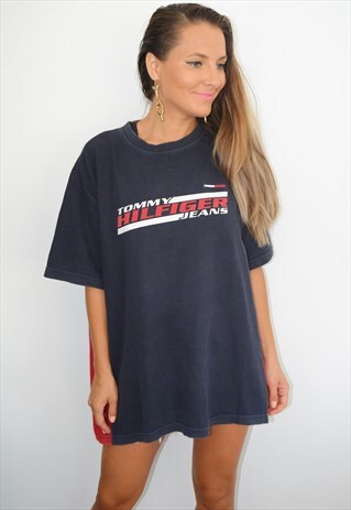 90S RARE TOMMY HILFIGER VINTAGE T-SHIRT