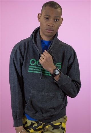 VINTAGE ADIDAS SPELL OUT HOODIE