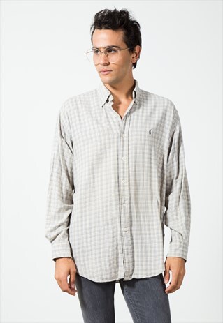 VINTAGE POLO RALPH LAUREN SHIRT / S5451