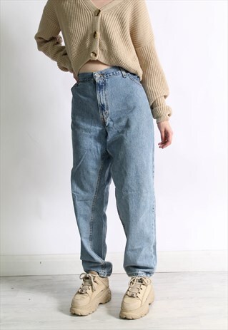 vintage tapered jeans