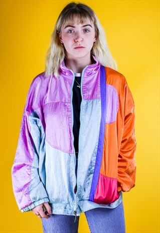 COLOURFUL SHELL JACKET WINDBREAKER