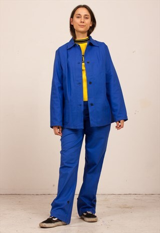 TWO PIECE WORK WEAR JACKET & TROUSERS