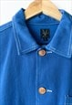 FRENCH BLUE WORKWEAR JACKET CHORE COAT