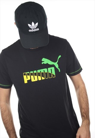 VINTAGE PUMA GRAPHIC T SHIRT TEE