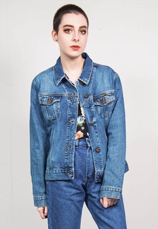 WRANGLER VINTAGE 90'S BLUE DENIM JACKET