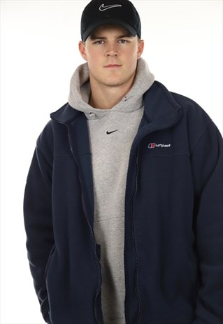 VINTAGE BERGHAUS FLEECE NAVY