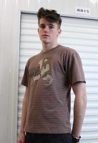 NIKE JUNYA WATANABE HIKE NIKE STRIPED T-SHIRT TEE