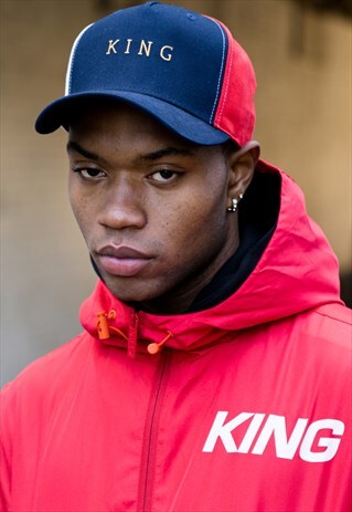 ALDGATE CURVED PEAK CAP - BLUE
