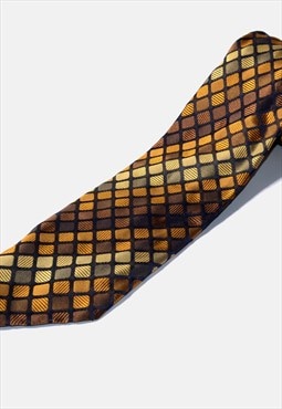 Retro 50s modern necktie for men 60s era fashion vintage tie