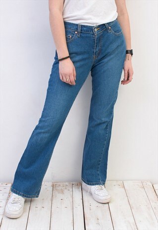 Vintage LEVI's Women's Jeans 515 Boot Cut Denim W36L34
