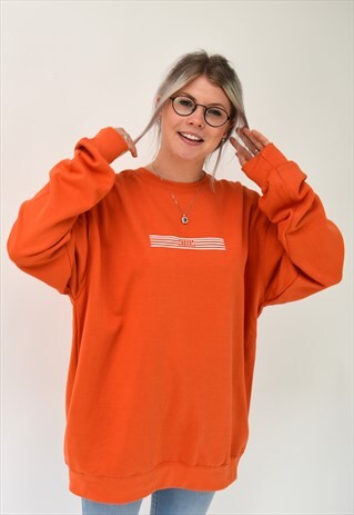 G&G UNISEX BURNT ORANGE LINO SWEAT