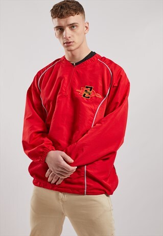 VINTAGE NIKE 1/4 ZIP SHELL JACKET