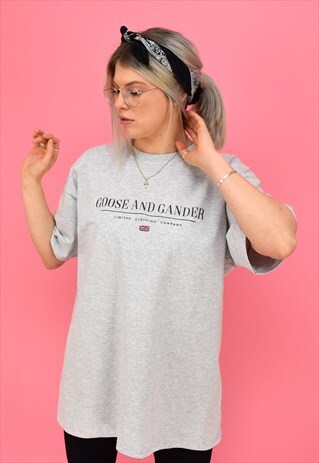 G&G UNISEX HEATHER GREY LTD S/S TEE