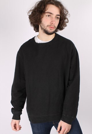 VINTAGE LL BEAN 80'S SWEATSHIRT IN NAVY BLUE