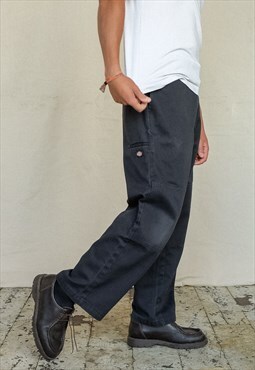 Vintage Dickies Cargo Pants Men's Black