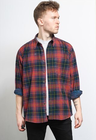 VINTAGE CORDUROY CORD SHIRT