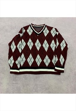 Vintage Knitted Jumper Men's L