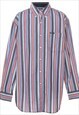 Vintage Chaps Striped Shirt - L