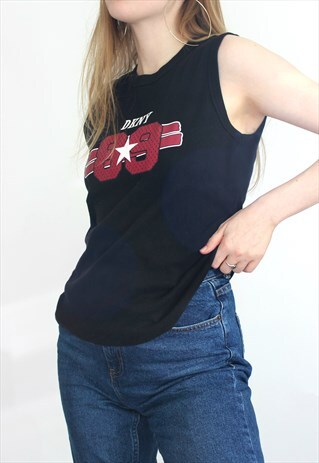 BLACK DKNY TANK TOP