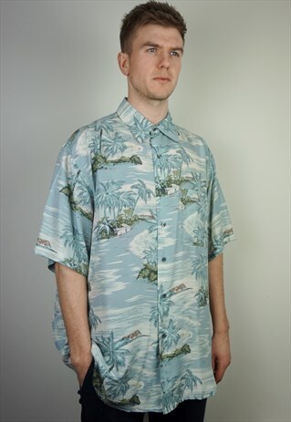 PURE SILK PATTERNED SHIRT