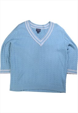 Vintage 90's Chaps Jumper / Sweater Knitted V Neck