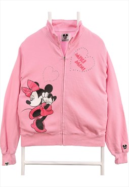 MikiMini 90's Minnie Mouse Full Zip Up Jumper / Sweater Smal