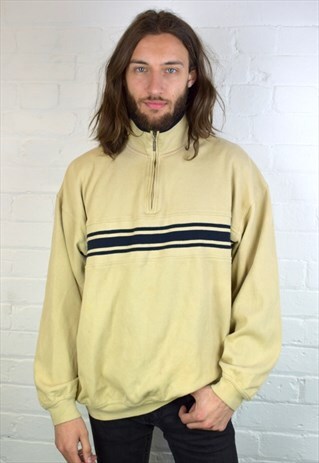VINTAGE 90'S 1/4 ZIP SWEATSHIRT