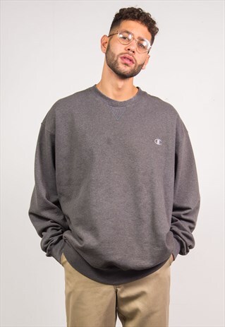 90'S CHAMPION GREY SWEATSHIRT