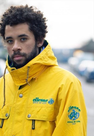 ELLESSE TECHNICAL SKI JACKET IN YELLOW