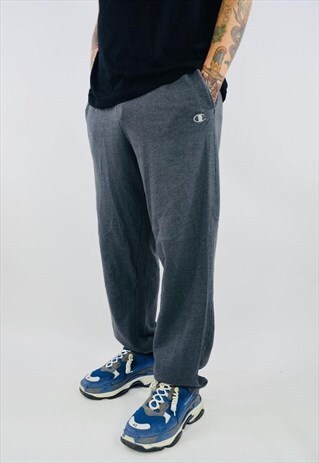 VINTAGE CHAMPION EMBROIDERED JOGGERS NON CUFFED