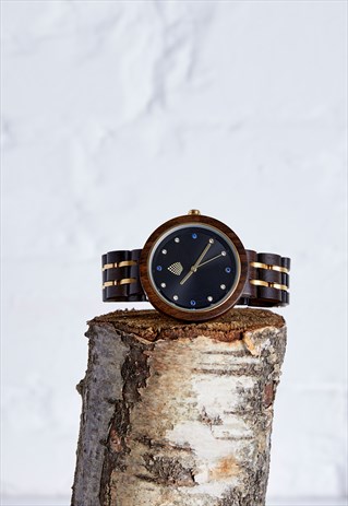 The Fir - Handmade Recycled Wood Wristwatch