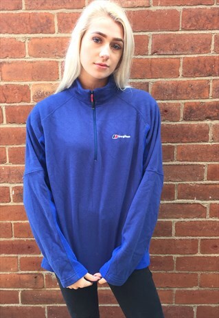 VINTAGE BERGHAUS OUTDOORS FLEECE JUMPER