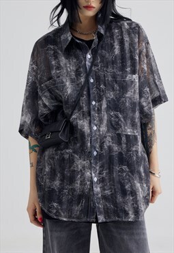 Women's Marbled Short Sleeve Shirt SS2022 VOL.4