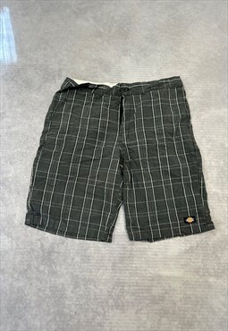 Dickies Cargo Shorts Checked Patterned Regular Fit Shorts