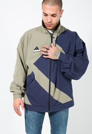VINTAGE 80S ADIDAS SHELL SPORT JACKET / S1427