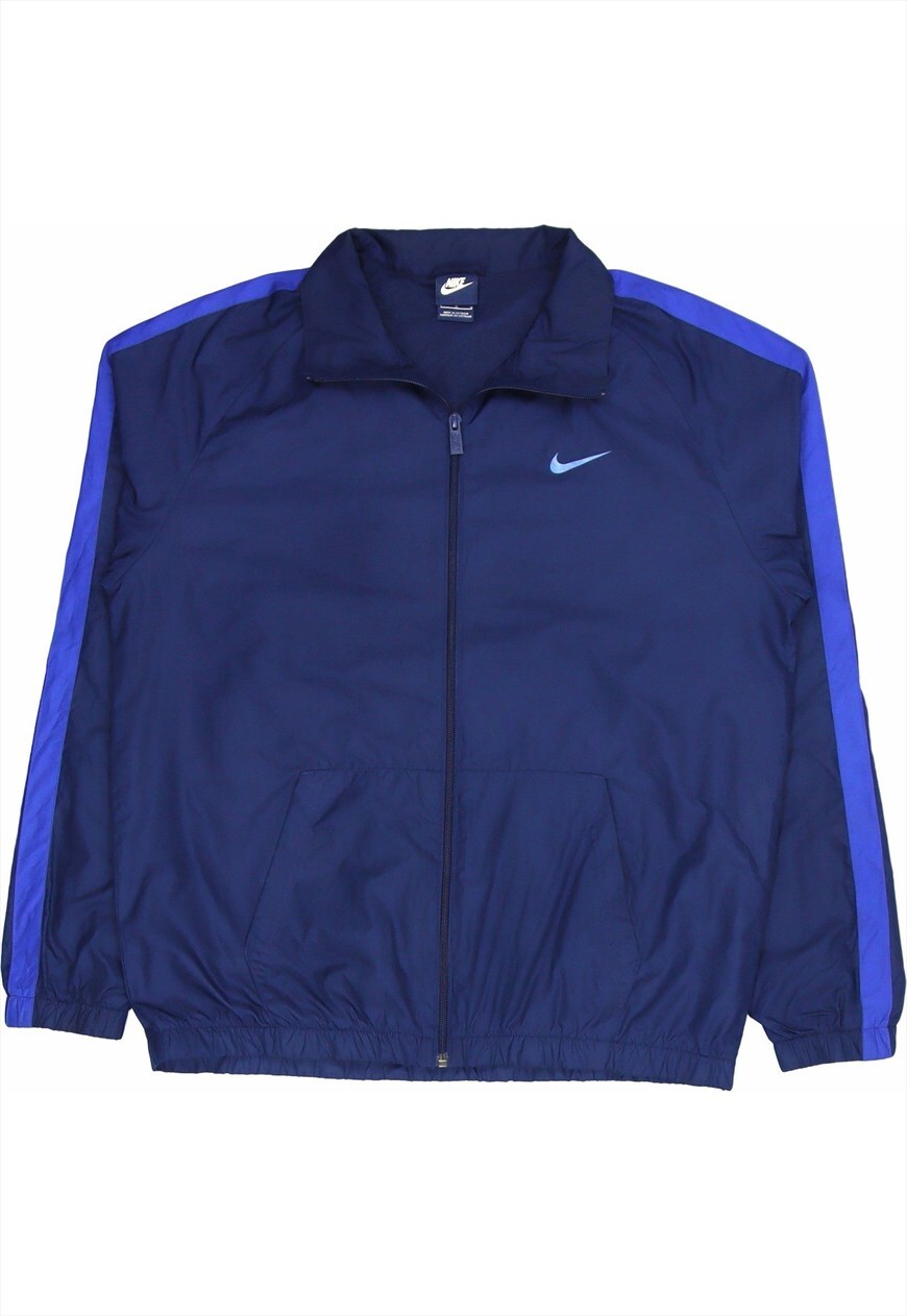 Royal blue nike windbreaker sale